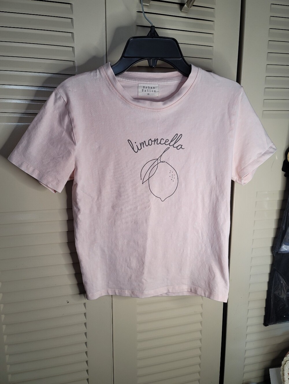 Urban Nation Limoncello Pink T Shirt Size Xsmall